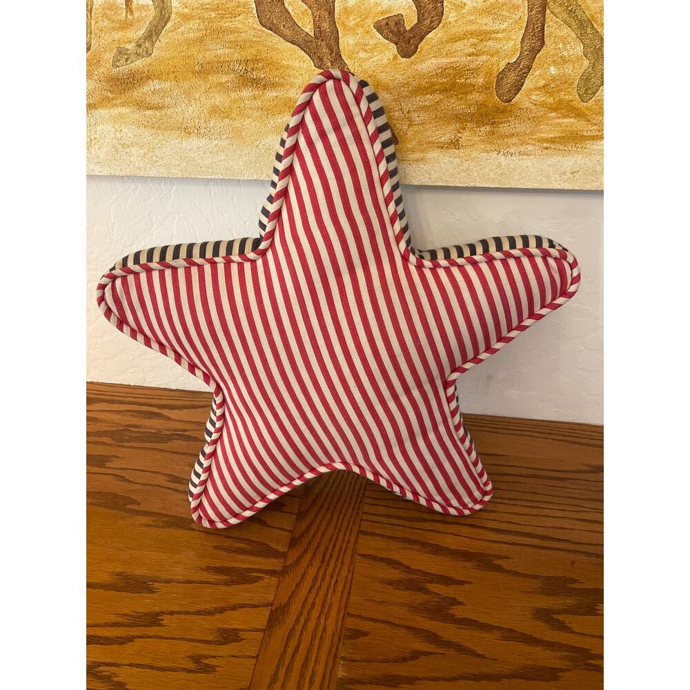 Pottery barn kids reversible star pillow